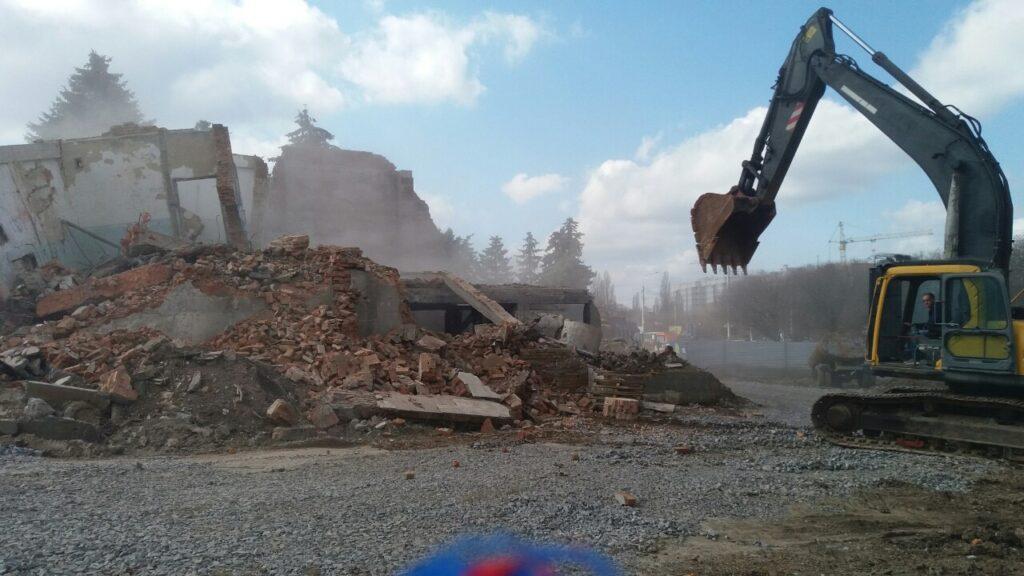 демонтаж сданий