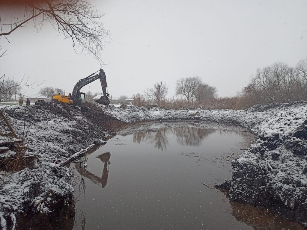 копка прудов