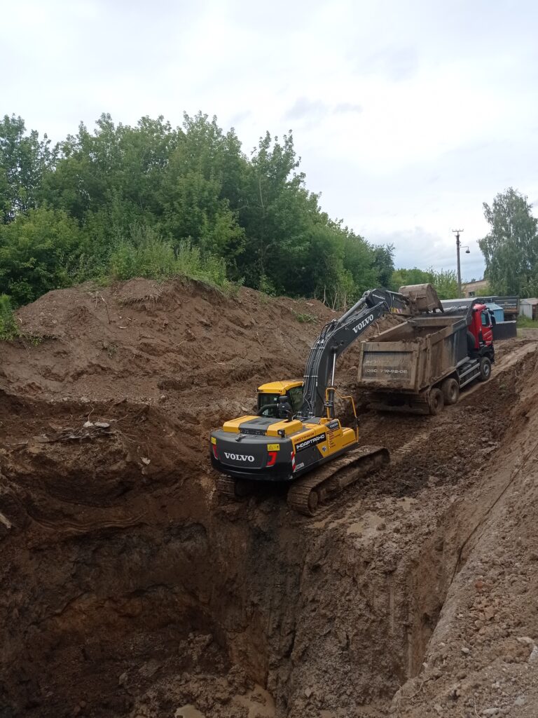 Копка котлованів