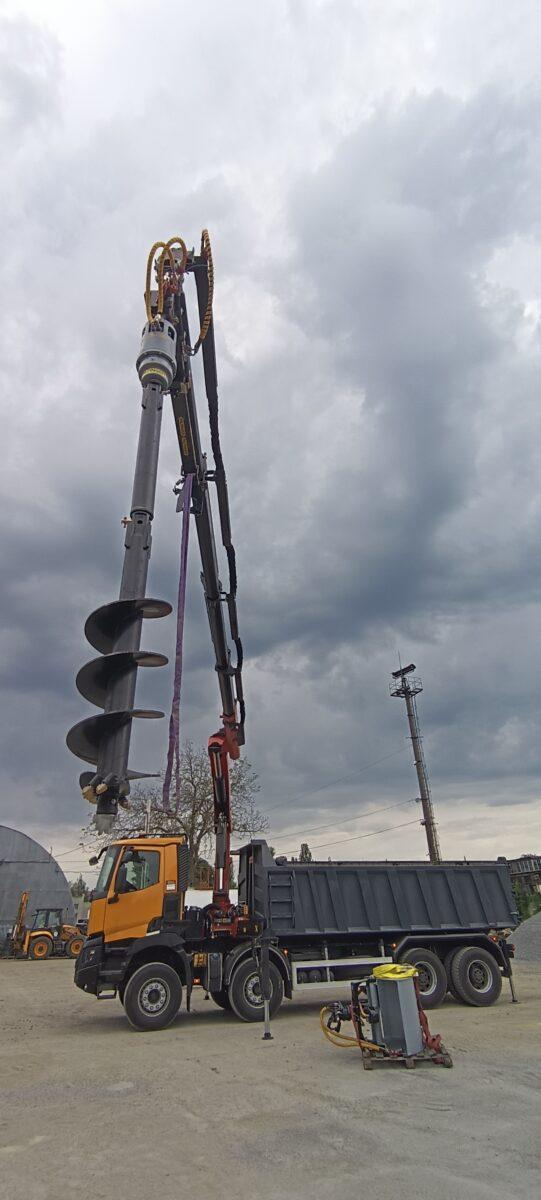 Manipulator gidrobur Manipulator gidrobur